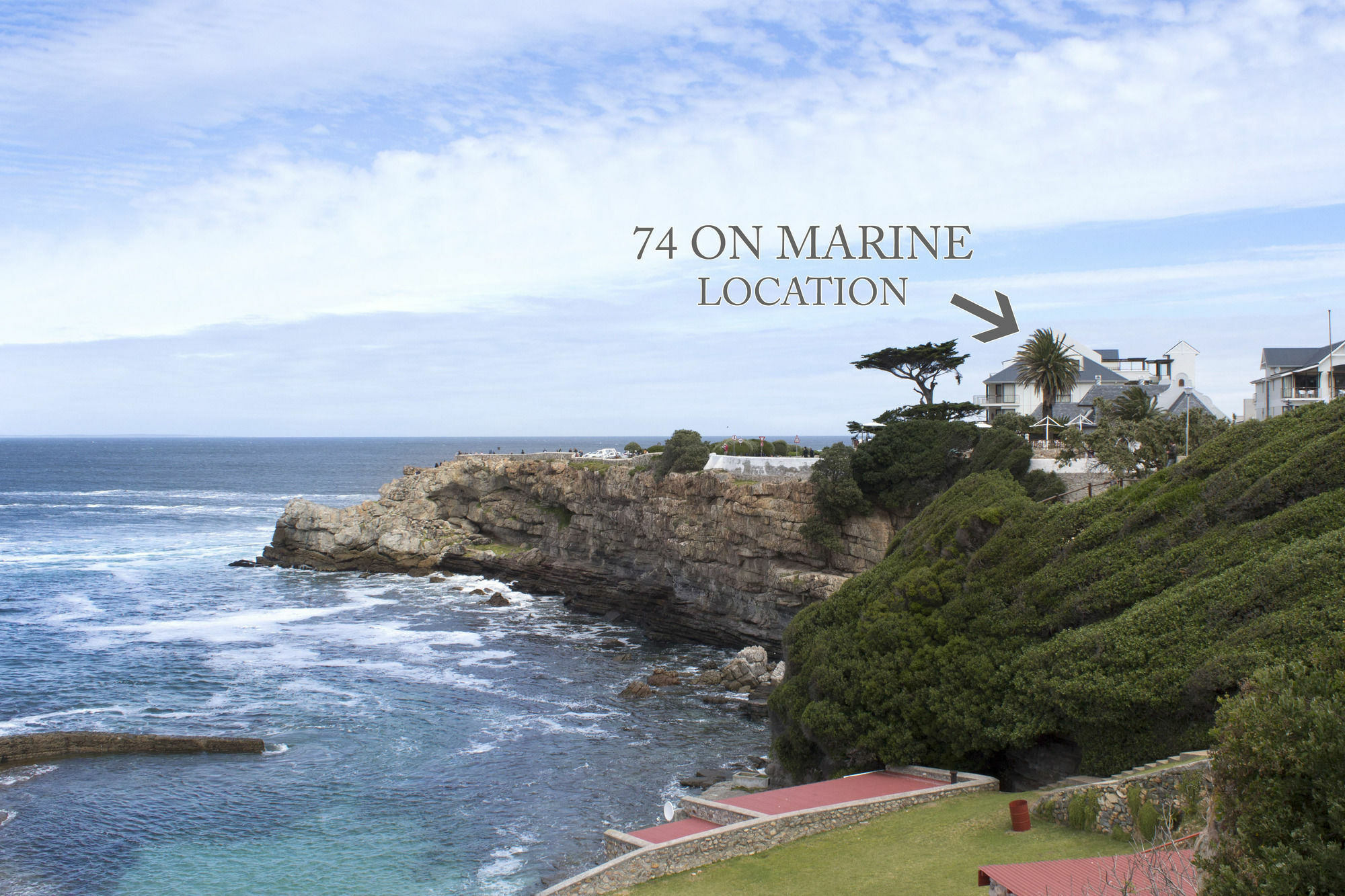 74 On Marine Daire Hermanus Dış mekan fotoğraf